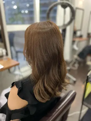 カラー 艶・暖色カラー/ メンズ/名駅/ユキハのヘアスタイル