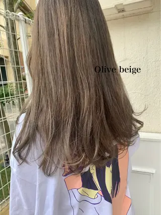 ロング カラー Zina 藤崎店所属・zina藤崎📛 井上美乃里のヘアスタイル