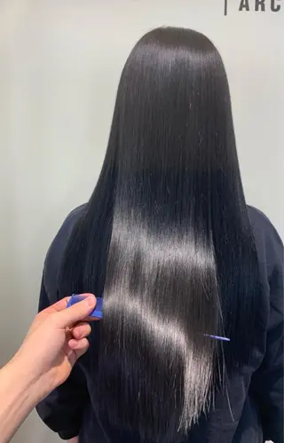 ロング カラー 髪質改善サロン 心斎橋ARCHEのヘアスタイル