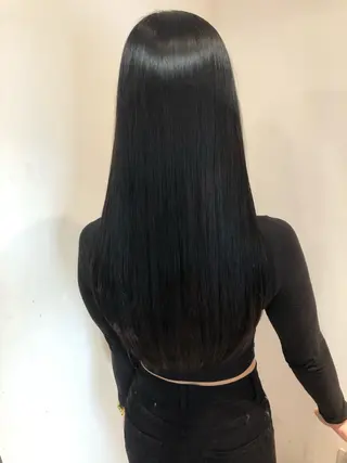 ロング 髪質改善 MAKIのヘアスタイル