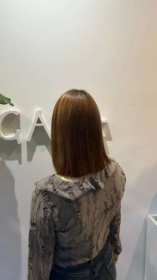 ミディアム 旧JAGARA 東口店 Flat.千葉所属・HONOKA /透明感カラーのヘアスタイル