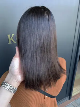 セミロング 亀川蓮 Agu hairのヘアスタイル