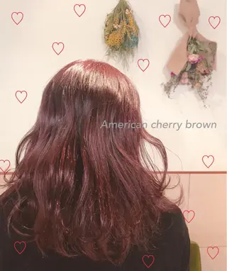 セミロング カラー コマツリサ ROCCO eastのヘアスタイル