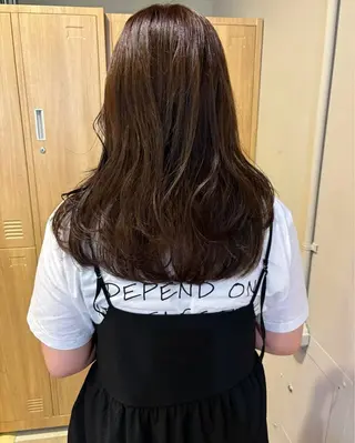 ロング カラー 透明感×レイヤーカッ ト🌼kiraraのヘアスタイル