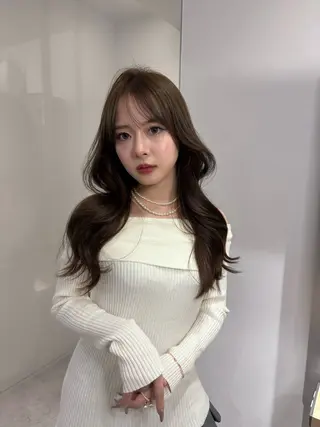 ロング 透明感/韓国ヘア/ miyu 🎀のヘアスタイル