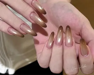 ネイル chiara  長さ出し/パラジェルのネイルデザイン