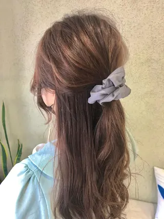ロング カラー 阿部 美咲のヘアスタイル