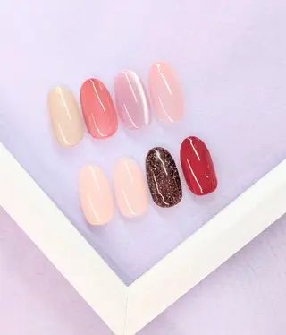 ネイル La Belle Vie所属・imaichise 🧡💜推しネイルのネイルデザイン