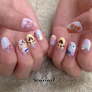 ネイル 小尾 栞のネイルデザイン