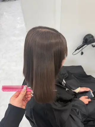 カラー 透ける透明感カラー 🤍anju🎀のヘアスタイル