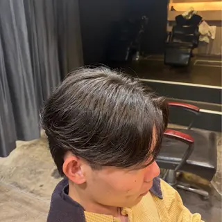 メンズ 縮毛矯正モデル/上村 コウスケのヘアスタイル