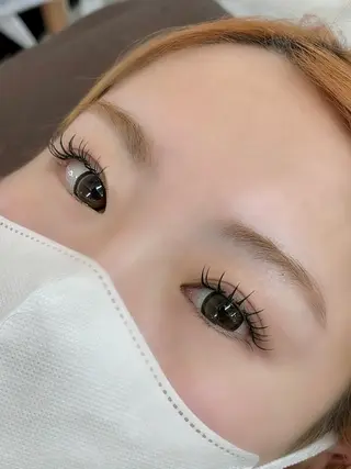 マツエク・マツパ 💜juna💜/高 槻/韓国風のヘアスタイル