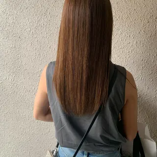 セミロング chouette/ 根本優希のヘアスタイル