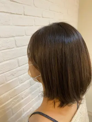 ショート カラー 🌟縮毛矯正/ 髪質改善/髙橋🌟のヘアスタイル