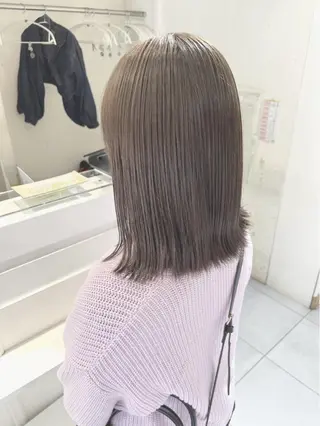 ミディアム カラー ヘアアレンジ 🌷山田 有友名🌷のヘアスタイル