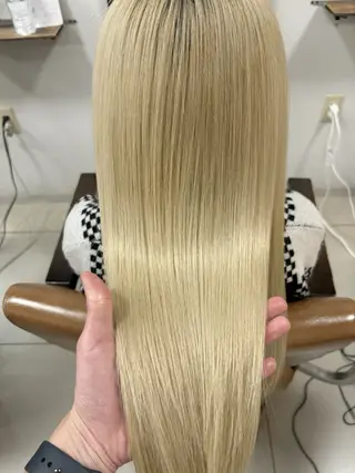 ロング 頭皮×髪質改善 透明感カラー💎中村のヘアスタイル