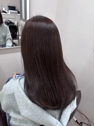 ミディアム カラー hachiyama rina🐝⋆゜のヘアスタイル