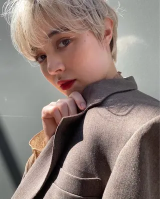 ショート 佐藤 永夏のヘアスタイル