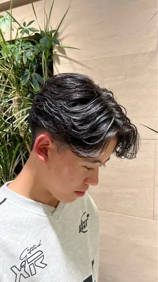 パーマ メンズ シールエクステ/メン ズパーマ/鎌倉/ユウのヘアスタイル