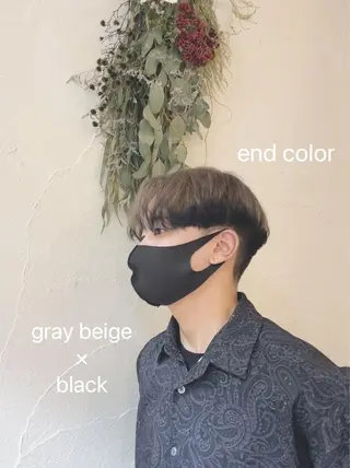 カラー ヘアアレンジ メンズ Hair muse'e所属・加藤 愛鈴のヘアスタイル