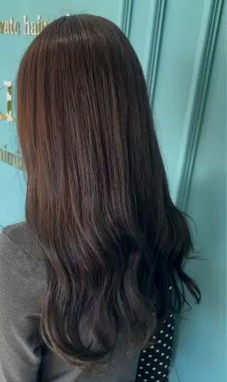 ロング カラー Rune清水ANNEX所属・藤原 珠花のヘアスタイル