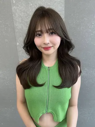 ロング カラー 《髪質改善✖️オリー ブ🧸》小嶋拓也のヘアスタイル