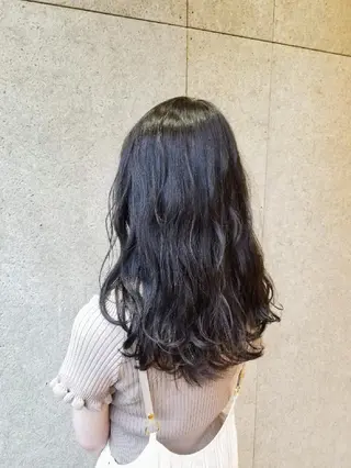 ロング カラー La fith hair 池袋店所属・🔴赤み消し/ 艶カラー落合　優🔴のヘアスタイル