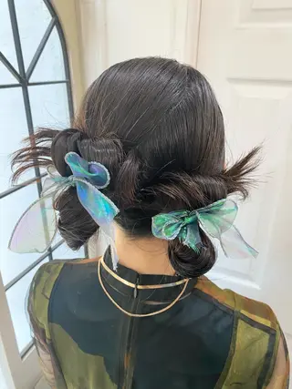 ヘアアレンジ uros.所属・uros.中目黒 moekaのヘアスタイル