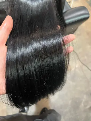 ロング カラー 松倉 沙奈のヘアスタイル