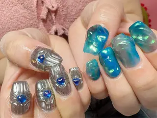 ネイル Nail Atelier IamI所属・アイアムアイ 大村磨衣のネイルデザイン