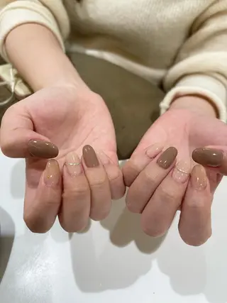 ネイル 🐶 🐾のネイルデザイン