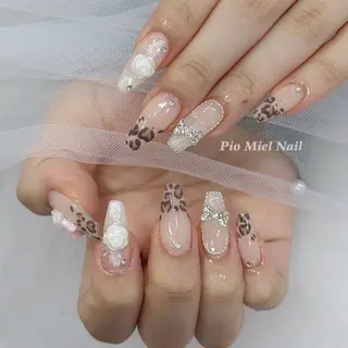 ネイル HANA 長さだしのネイルデザイン