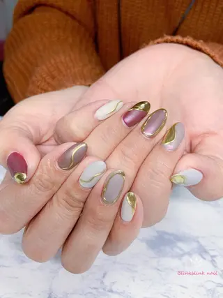 セミロング ネイル Style Nailのネイルデザイン