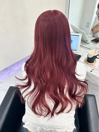 カラー mignon あゆみのヘアスタイル