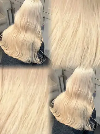 ロング カラー ベレーザ渋谷所属・圧倒的クオリティのブ リーチ/Tomokiのヘアスタイル
