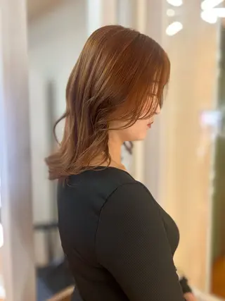 カラー CIEL 難波店所属・🎀透明感/レイヤ ー/Kotona🎀のヘアスタイル