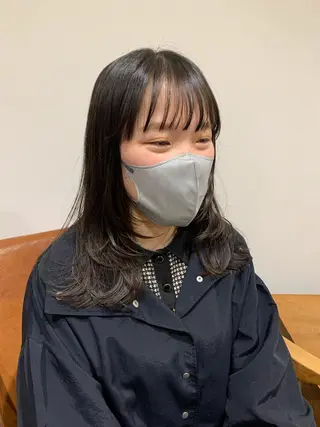 ミディアム yukie🌷 /暖色🍒梅田サロンのヘアスタイル