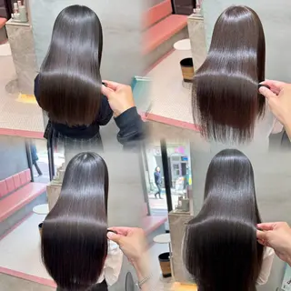 ロング 髪質改善縮毛矯正 リピートNo.1米倉のヘアスタイル