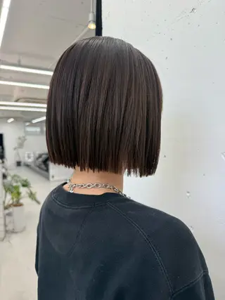 ショート パーマ メンズ特化美容師/栄 /本間さつきのヘアスタイル