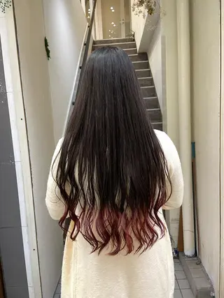 ロング nico🏁 rihoのヘアスタイル