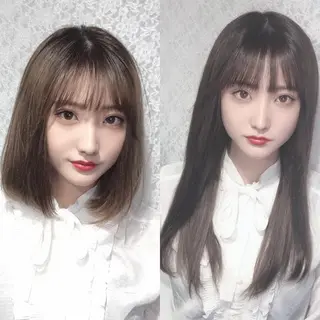 ロング エクステ＆髪質改善★ 美容室 XIーONのヘアスタイル