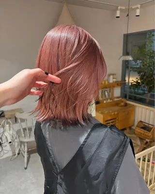 カラー yu- naのヘアスタイル
