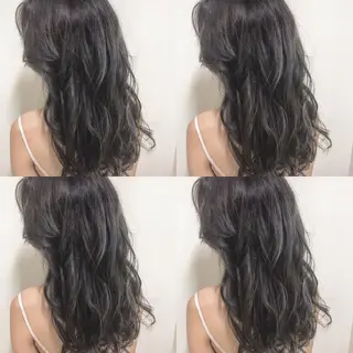 セミロング カラー ヘアアレンジ メンズ キッズ ネイル マツエク・マツパ AUBE HAIRazul吉祥寺所属・綺麗な髪質にしたい方 限定🌈清水 祥のヘアスタイル