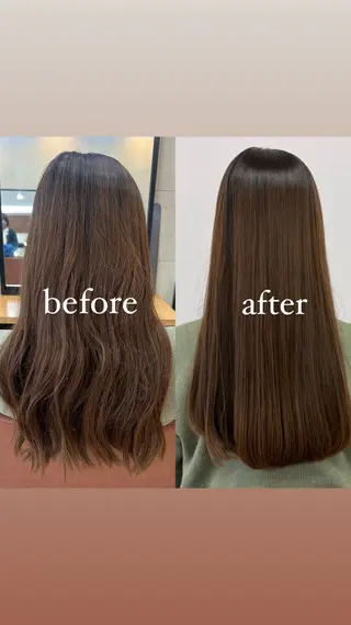 ロング このか/似合わせ/ 透明感/ダブルカラーのヘアスタイル