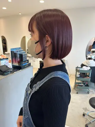 ショート yunica所属・yunica manaeのヘアスタイル