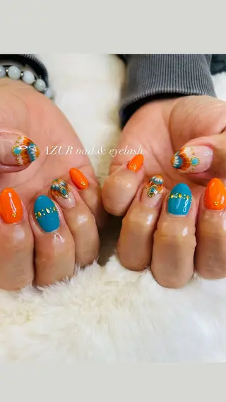 ネイル AZUR N&eyelashのネイルデザイン