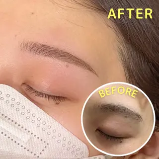 アイブロウ HAIR&MAKE POSH 日暮里のネイルデザイン