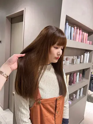 ロング ミディアムヘア Chifumiのヘアスタイル