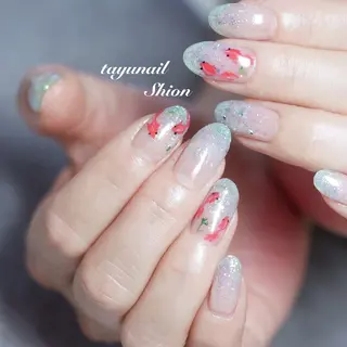 ネイル ネイルサロン・ネイルスクール　たゆnail所属・ネイルサロン 【たゆnail】のネイルデザイン