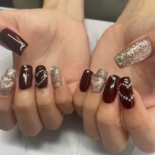 ネイル 💖長さだし/GAL /𝓜𝓲𝓸💖のネイルデザイン